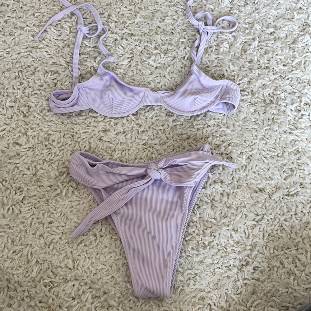 437 swim lilac bikini